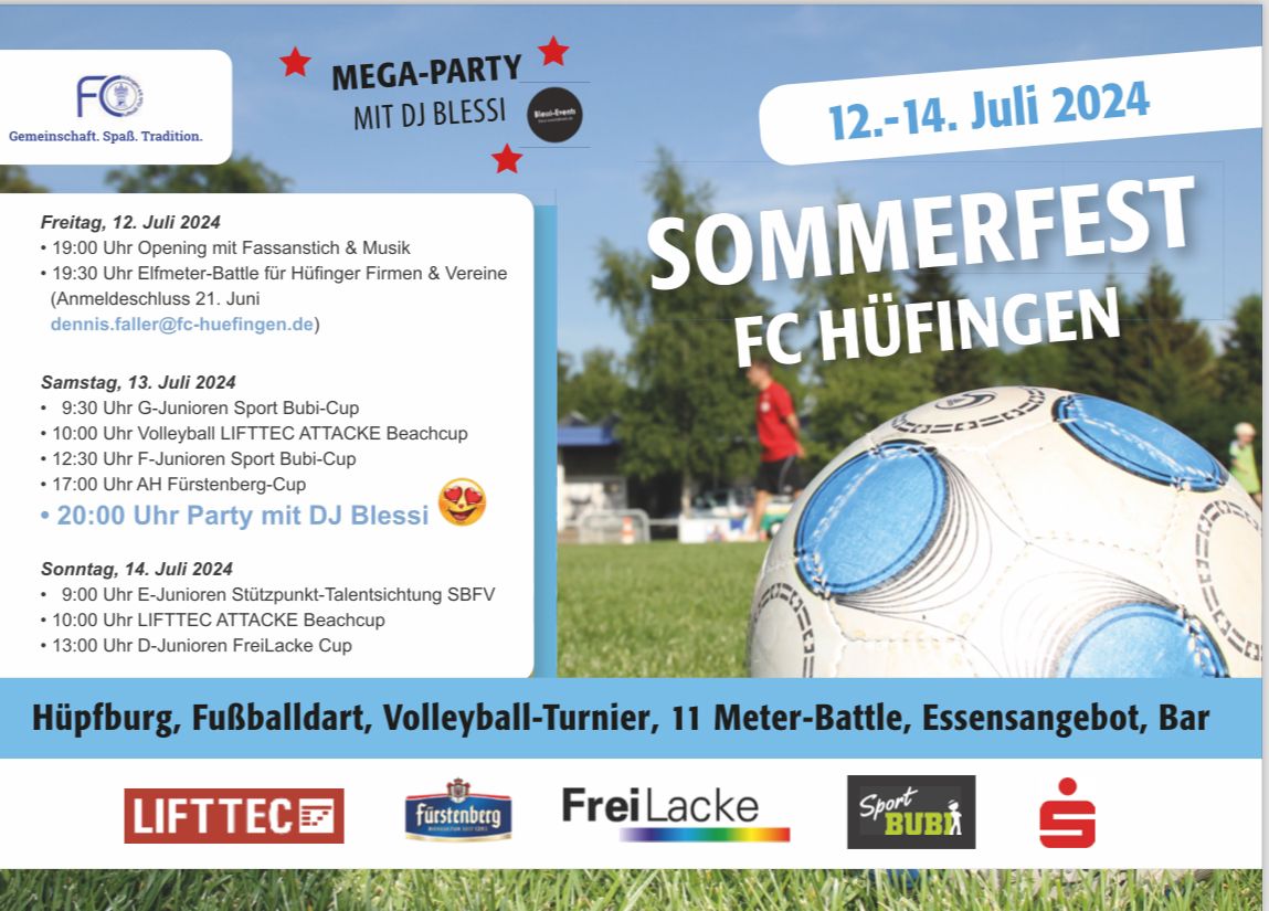 Flyer Sommerfest