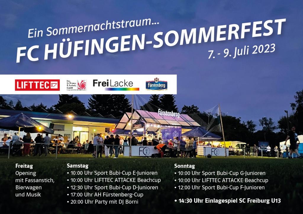 Sommerfest Flyer