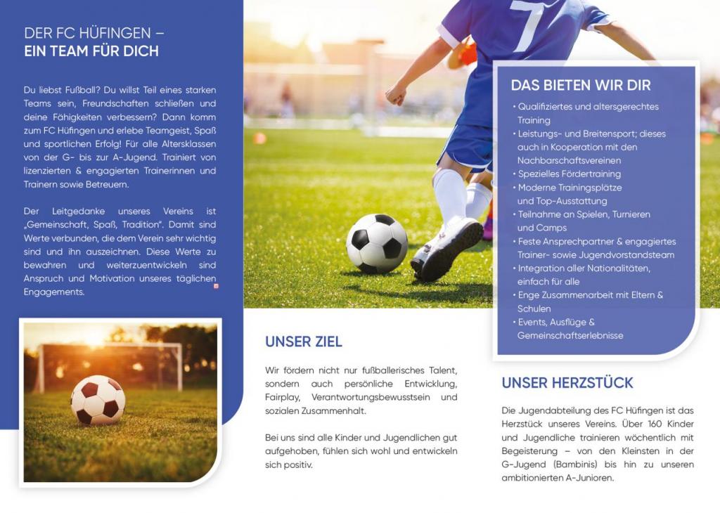 Flyer Jugendabteilung