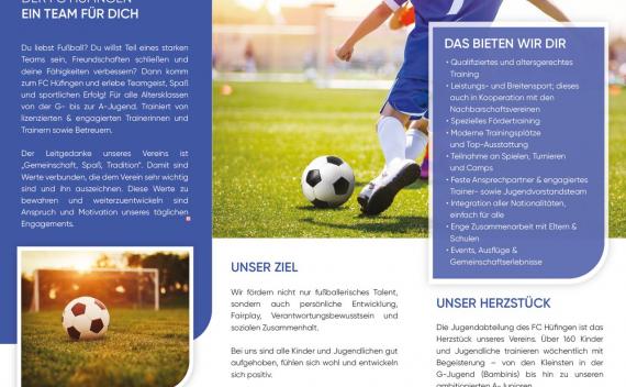 Flyer Jugendabteilung